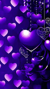 Pin By Kristen On Iphone Wallpapers Heart Wallpaper Valentines Wallpaper Dark Purple Wallpaper