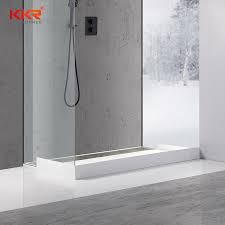 This shower pan may be used with modified or unmodified thinset waterproofing membranes such as psc wp, and others. China Square Acrylic Anti Slip Shower Tray Kkr Stone Shower Pan 28 X 48 Inch China Shower Pan 28 X 48 Shower Tray