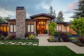 Every square foot of the home is created for the purpose of living. Http Www Eichlerphoto Com Data Photos 683 1craftsman Style Home San Francisco Bay Area Jpg Prairie Style Houses Craftsman Style House Plans Craftsman House