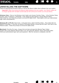 Current driver for pen displays and pen tablets. Ptk Digitizer User Manual Intuos4 User S Manual For Windows Macintosh Wacom