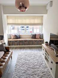 Painted Windowsill With Baskets Choose Color And Size Shoe Rack Storage Bench Egg Painted Windows Haus Interieurs Wohnung Einrichten Haus Einrichten