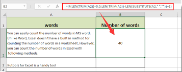 Even if a site only. How To Count The Number Of Words In A Cell Or A Range Cells In Excel