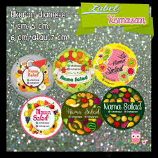 It can also refer to liquids that are flavored with concentrate or other biological food sources, such as meat or seafood, such as clam juice. Sticker Kemasan Salad Buah 2 Shopee Indonesia