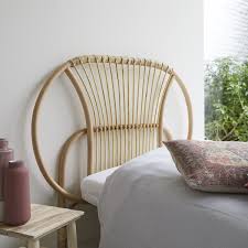 Testa letto singola bianca in paglia di vienna.design artelore e rivenditore autorizzato casamatastore. Testata Letto In Rattan 120 Cm Arredo Per Camera Letto Tikamoon