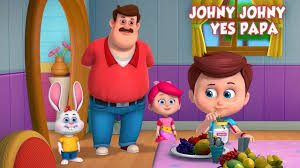 Johny Johny Yes Papa Nursery Rhyme From Betty And Bunny Nursery Rhymes Songs For Children Kids Nursery Rhymes Kids Songs Nursery Rhymes Songs