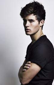 Face claims brown hair male character inspiration different colored eyes face victor guys portrait robbie black leather biker jacket greaser style haircuts for men biker jacket greaser. Image Result For Dark Haired Tattooed Male Model Hush Hush Tattooed Male Black Hair Brown Eyes Guy