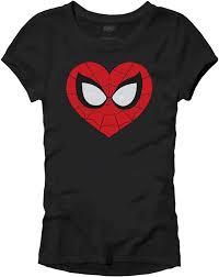 Spider man face logo png is a totally free png image with transparent background and its resolution is 640x480. Buy Marvel Spider Man Face Mask Heart Logo Symbol Womens Juniors T Shirt Online In Kazakhstan B07ts9jmbb