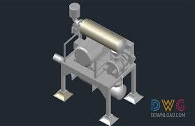 Blower 3d Drawing And About 3d Dwg Drawing Electrical Devices Dwg 3d Drawings Drawings Blowers