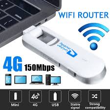 Usb 4g Lte Dongle Wifi Router 150mbps Mobile Broadband Modem B1 B3 Plug Play Mobile Phone Accessories From Phones Telecommunications On Banggood Com In 2020 Wifi Router Wifi Router