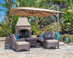Devoko 10 ft patio offset cantilever umbrella. 7 Best Patio Umbrellas For Your Yard Garden Or Deck In 2021