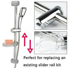 Adjustable replacement riser rail slider. Shower Slider Products For Sale Ebay