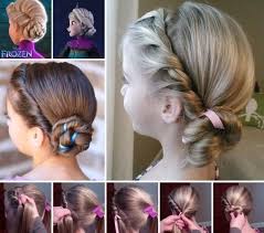 Das Haarstyling Von Der Kronung Elsas Die Eiskonigin Frisuren Das Der Die Eiskonigin Elsas Frisuren Haars Frisuren Frisur Hochgesteckt Flechtfrisuren