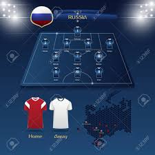 Russia last season kits (see all 23 products ). Team Russia Soccer Jersey Or Football Kit With Match Formation Royalty Free Cliparts Vectors And Stock Illustration Image 99480101