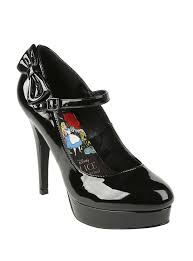 Black Alice In Wonderland Shoes Pin On Shoes