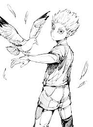 nothing but haikyuu — Drawing a randomly generated Haikyuu character...