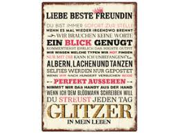 Personalisierte geschenke & geburtstagsgeschenke oder hochzeitsgeschenke, wie eine personalisierte hochzeitslaterne. Beste Freundin Geschenk In Deko Schilder Tafeln Gunstig Kaufen Ebay