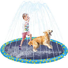 Selecting the best dog water fountain shouldn't really be difficult. Buy Scenereal Dog Splash Pad Sprinkler For Kids Toddlers Summer Outdoor Water Toy Inflatable Baby Pool For Backyard Games Online In Indonesia B08qhwxrx1