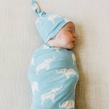 Large Swaddle Blanket Copper Pearl Fawn Swaddle Blanket - Large 46x46 Inch  Lightweight Knit Baby Blanket For Swaddling & Play Copper Pearl Swaddle