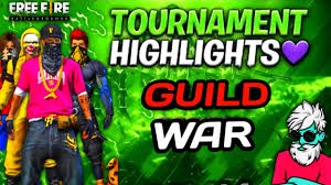 Free fire tournament highlights #16. Tournament Highlights Free Fire Guild War Parvatvasi Guild Youtube