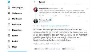 But i won't be muzzled. exclusively for subscribers byashwant nandramaugust 11, 2021, 19:59 marc van ranst (56) looks outside through the window … Tweets Belgische Viroloog Tegen Willem Engel Op 2000 Abri S Alexander Klopping Stopt Actie