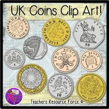 Fev's royal mint ten pence (10p) alphabet letter coins ** u. British Uk Coins Realistic Clip Art 1p 2p 5p 10p 20p 50p 1 2