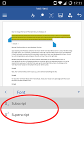 This video show how to add microsoft word superscript text in samsung galaxy s6 or s6 edge. How To Format Text In Microsoft Office Word For Android Digital Citizen