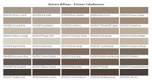 How perfect does this modern farmhouse look with a snowbound exterior? Sherwin Williams Taupe Paint Color Chart Novocom Top
