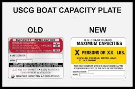 If it doesn't flip, you may cause the transom to dip too low. Boat Capacity Plate Do I Need A Decal For A Canoe Paddle Camp