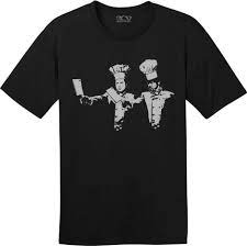 Pulp Kitchen Black Heather Mens T Extreme Culinary Outfitters Chef Shirts T Shirt Chef Clothes