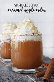 Starbucks Caramel Apple Cider Copy Cat Recipe Apple Cider Recipe Cider Recipe Coffee Recipes