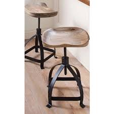 Bicycle seat custom wood stool, made of cherry. Wooden Tractor Seat Bar Stools You Ll Love In 2021 Visualhunt
