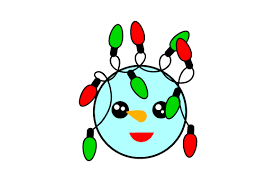 Download Floating Christmas Ornament Snowman Christmas Lights Svg Cut File By Creative Fabrica Crafts Creative Fabrica PSD Mockup Templates