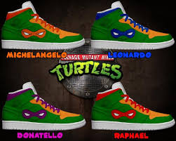 Men S Light Up Teenage Mutant Ninja Turtles Shoes Etsy