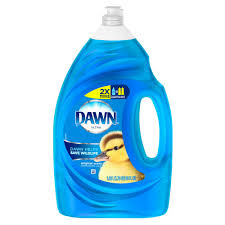 You'll want to pour enough baking soda into the detergent cup to fill it up approximately. Dawn Ultra 56 Oz Original Scent Dishwashing Liquid 003700011045 The Home Depot
