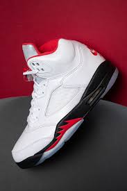 Air Jordan 5 Retro Fire Red Silver Tongue 2020 Da1911 102 2020 In 2020 Air Jordans Sneakers Nike Jordan Shoes Sneakers Jordans