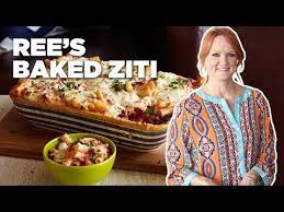 Cheesy Baked Ziti With Ree Drummond Food Network Youtube Food Network Recipes Baked Ziti Food Network Recipes Pioneer Woman