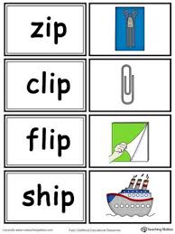 Word Sort Game Ip Words In Color Phonics Words Phonics Reading Word Family Activities