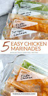 5 Easy Chicken Marinades The Real Food Dietitians Recipe Easy Chicken Marinade Chicken Marinades Real Food Recipes