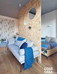 Separare Zone Della Casa Con Pannelli In Osb 3 Progetti Di Interior Design Cose Di Casa Monolocale Divisorio Per Camera Da Letto Pareti Divisorie Casa