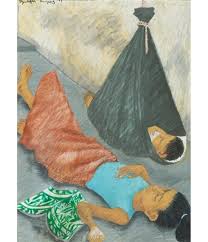 Malaya, 1960 oleh abdullah ariff menggunakan media cat air. Seni Halus Tingkatan 2 By Cikgu Maiza Afif Lessons Blendspace