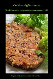 Steaks Vegetariens Haricots Rouges Quinoa Steak Vegetarien Steak Vegetarien Haricot Rouge Haricot Rouge