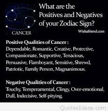 Cancer star sign people don't do well in disruptive or chaotic environments, and are certainly not fans of to understand the cancer symbol's meaning behind this kind of behaviour gets you one step closer to. Cancer Traits And Personality Characteristics You Need To Know