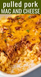 Pulled Pork Mac And Cheese Recipe Tastes Of Lizzy T Shredded Pork Recipes Pulled Pork Leftover Recipes Pork Dinner