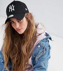 New Era 9forty Silver Ny Exclusive Cap Black Modesens Cap Girl Women Hats Fashion Snapback Outfit