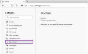 Go to your new location where you selected to download your files and check if windows 7, 8 or windows 10 system has. How To Change The Download Location In Microsoft Edge Chromium