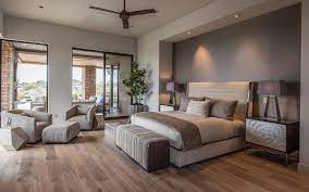 I know this is a bit niche in that most people do not have a full wall of cabinetry in their bedroom (at least, now in the us) with a bed built in, but in case you do, or are thinking up. Bedrooms With Gray Accent Walls Modern And Adaptable