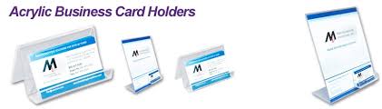 This 6 pocket business card holder features a clear acrylic body and aluminum snap base. Acrylic Business Card Holders Merchandising Inventives