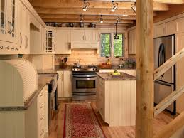 Small cabin kitchen design ideas. Small Log Cabin Kitchens Houzz