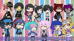 Gacha Life Pc By Lunime Create Your Own Anime Create Your Own Character Anime Style