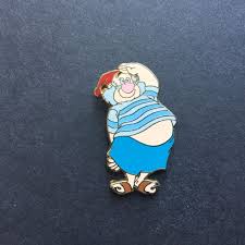 Disneyland Paris Mr Smee From Peter Pan Saluting Disney Pin 3059 Ebay Disney Pins Disneyland Paris Disneyland